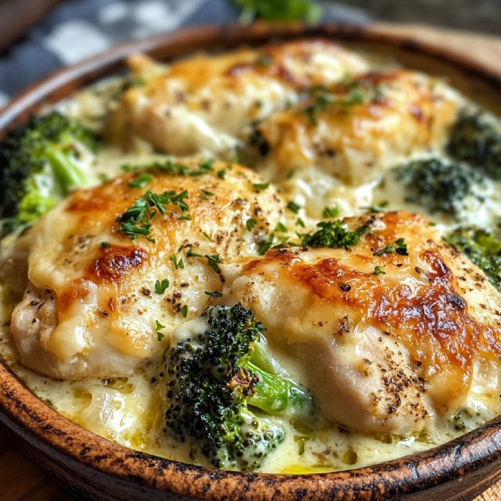 Chicken and Broccoli Baked Alfredo: A Comforting Family Favorite Recipe