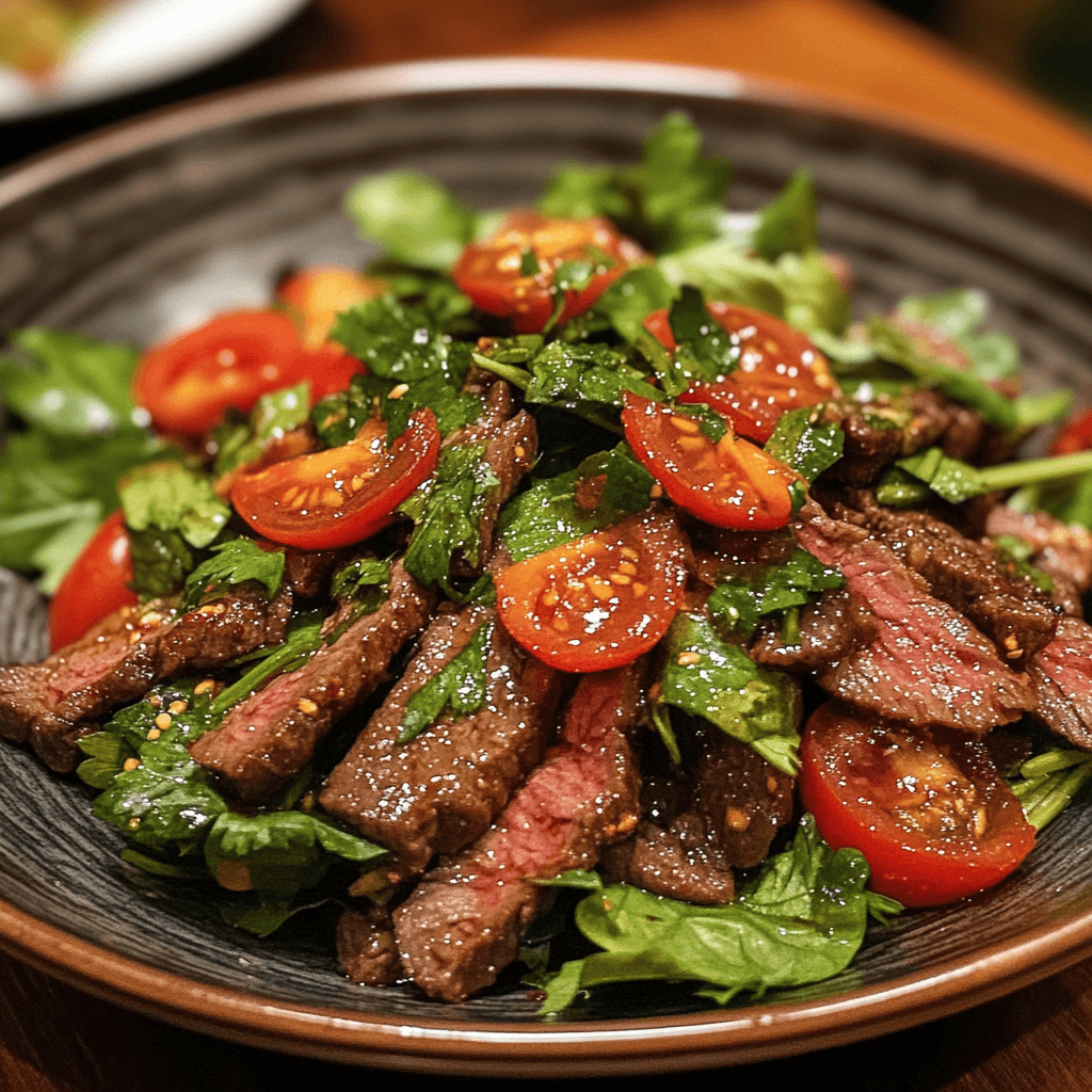 Irresistible Thai Beef Salad with Star Dressing for a Flavor-Packed Meal