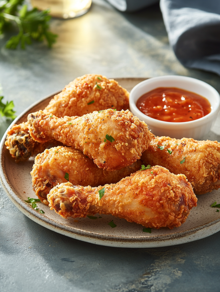 Crispy - Juicy Air Fryer Chicken Drumsticks Recipe