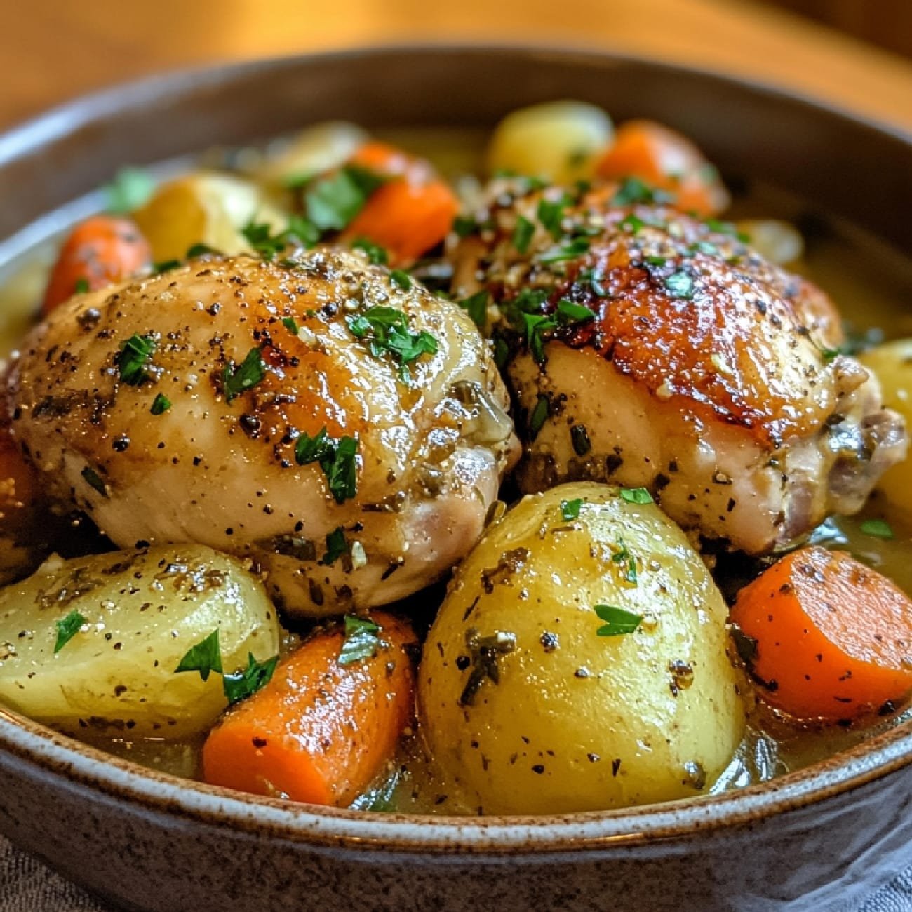 Crock Pot Garlic Butter Chicken – Easy Dinner Recipe for Tender Slow-Cooked Chicken