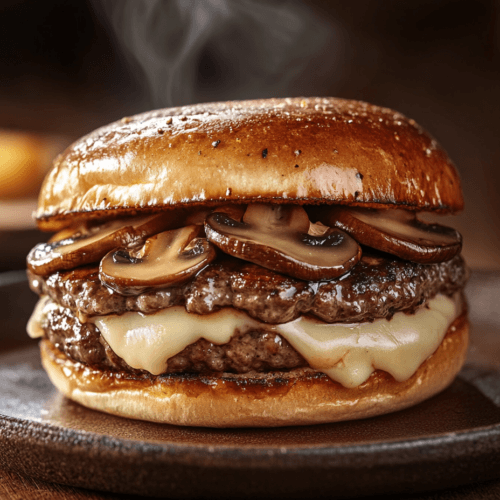 Burger King Mushroom Swiss Melt – The Ultimate Savory Indulgence