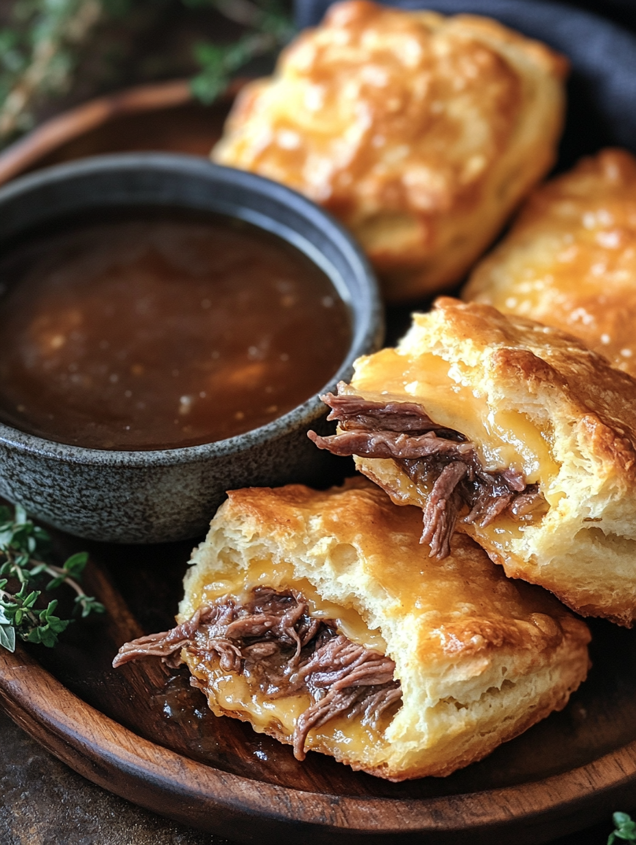 French Dip Biscuits: A Flavorful Twist on a Classic Sandwich