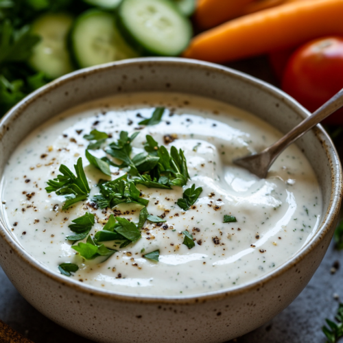 Healthy Greek Yogurt Ranch Dressing – Creamy & Delicious