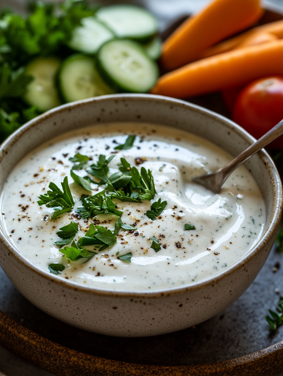 Healthy Greek Yogurt Ranch Dressing – Creamy & Delicious
